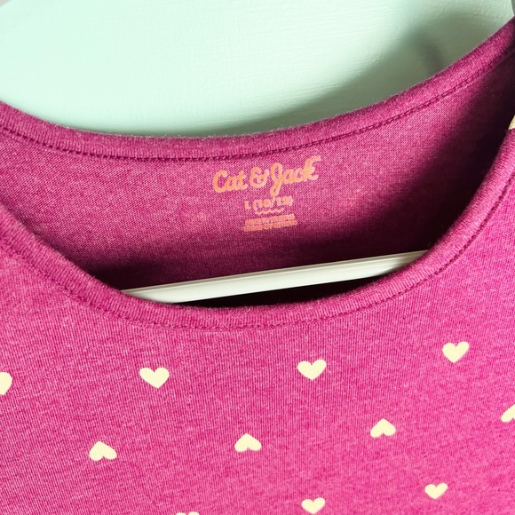 Girls Heart print dress size 10/12 - Picture 3 of 5